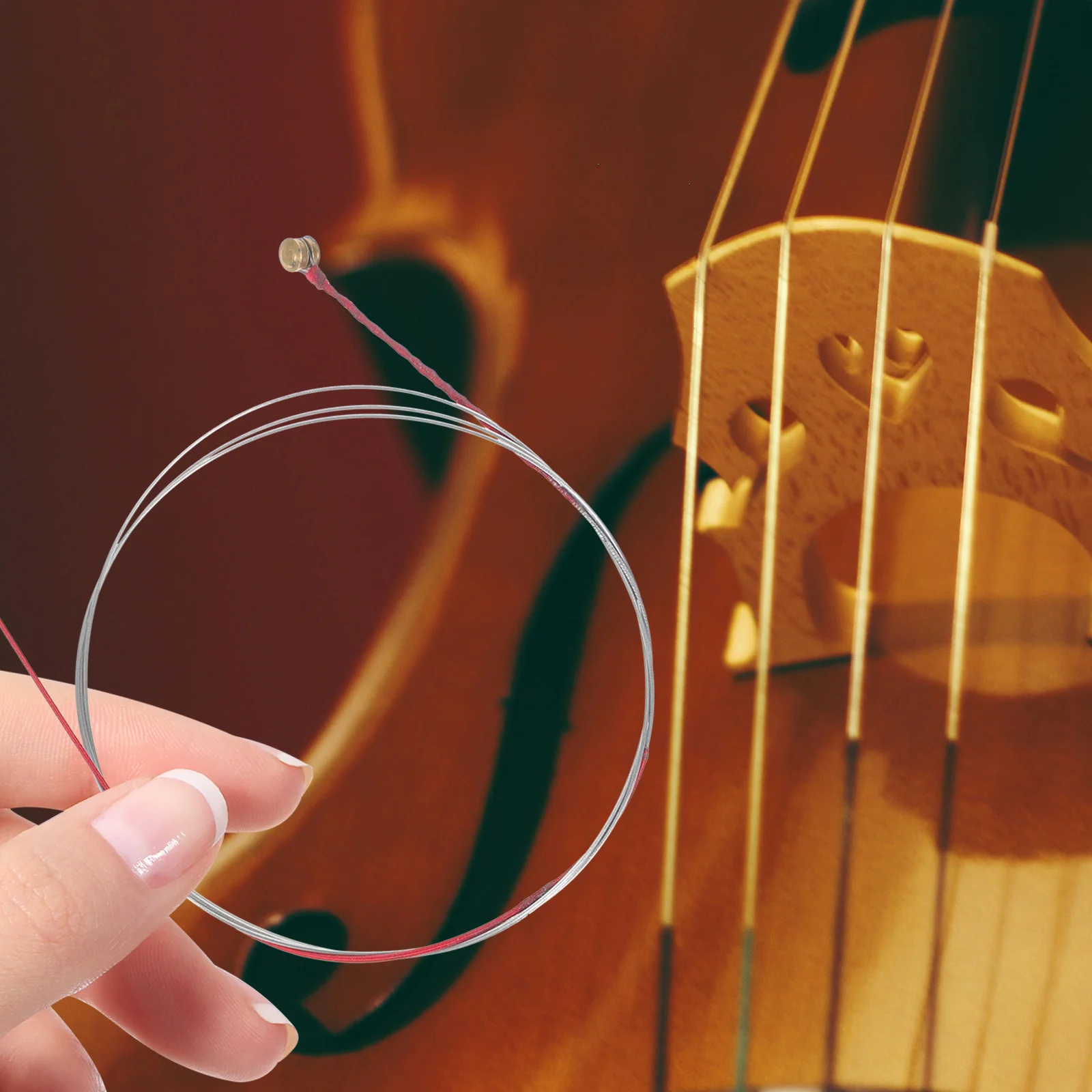 

2Sets Viola Strings Professional Grade Durable Material Sweet Timbre Perfect Tone Remarkable Chord Construction Accessories