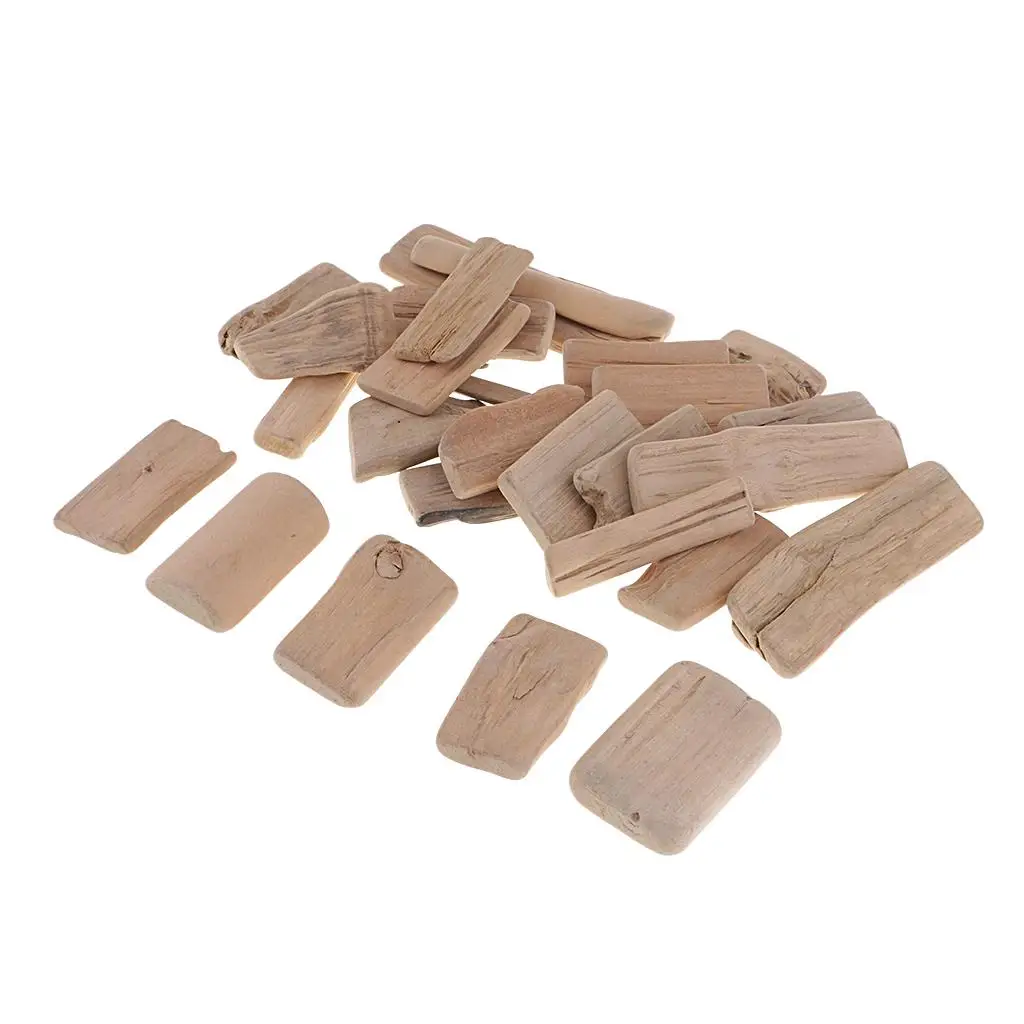 Piezas de madera de deriva para manualidades, marcos, guirnalda, arte de Surf, decoración de playa, forma variada, 250g