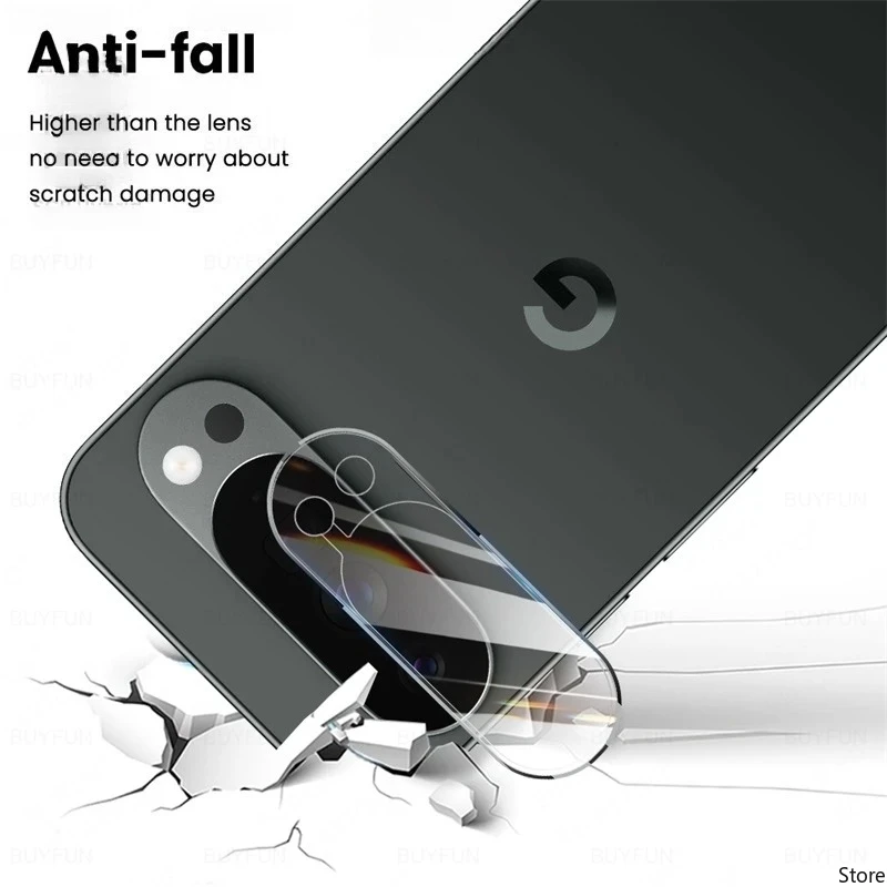 3-1 Uds. Funda protectora de lente de cámara de vidrio templado curvo 3D transparente para Google Pixel10 Pixel 10 Pro Pixel10Pro XL Pixel10ProXL 5G