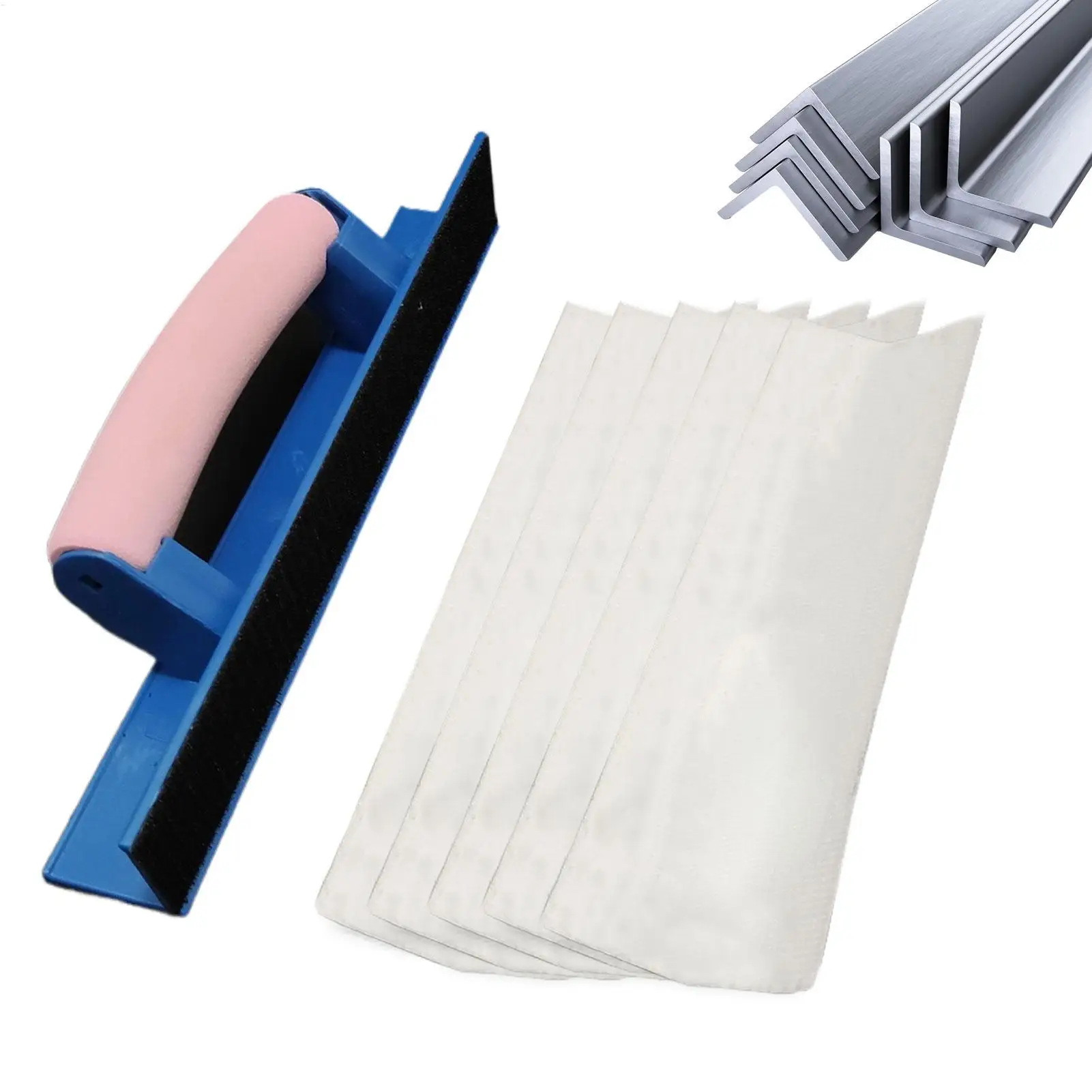 

Detail Sander Sanding Sandpaper Tool Handheld Gadget With 50 Sheets Sandpaper Set For Beginners Crafting Art Work Furniture Wall
