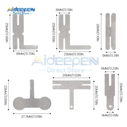 100pcs 18650 Lithium Battery Nickel Sheet Polygonal Battery Nickel Sheet For Spot Welding Machine Batteries Connection Sheets