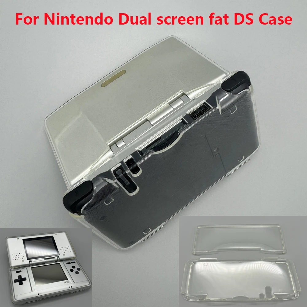 TPU Silicone Cover  For NDS First Generation DS Thick Machine For Nintendo Dual screen fat DS Game Console Protective Case Shell