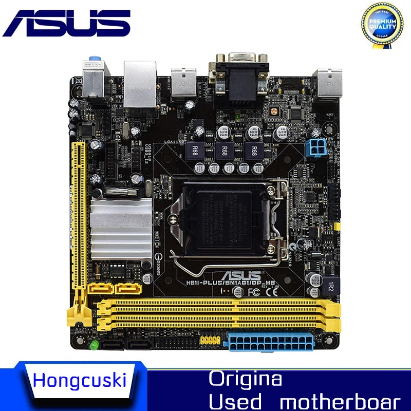 

Used H81I-PLUS Mini ITX For ASUS H81I-PLUS/BM1AD1/DP_MB original USB3.0 motherboard Socket LGA 1150 DDR3 H81 Desktop Motherboard