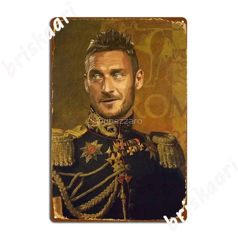 Totti Metal Signs Club Club Bar Funny Wall Decor Tin sign Posters