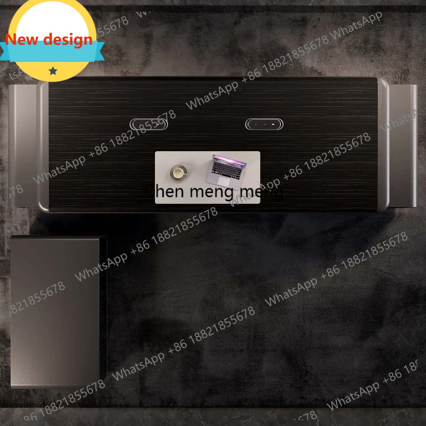 B567 Classical Aesthetics Light Luxury Senior Manager President Chairperson Office Boss Desk