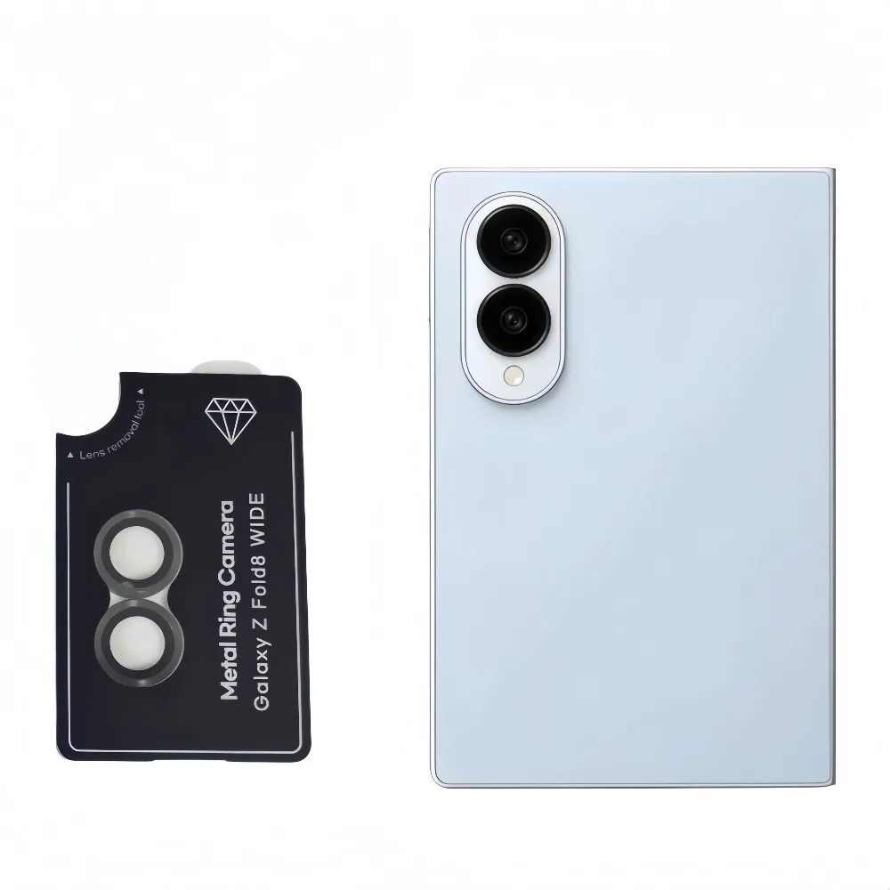 Neue Metall-HD-Objektivfolie aus gehärtetem Glas für Samsung Galaxy Z Fold 8 Ultra Flip 8 Kameraobjektivschutz, kratzfest