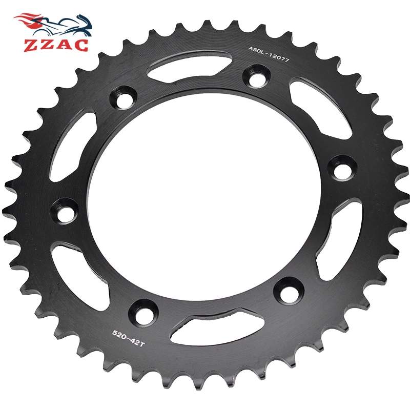 520 42T Motorcycle Rear Sprocket Staring Wheel For Husaberg FS450 e FS450e FS450E 2004-2008 FC550 6 Speed 2003-2004