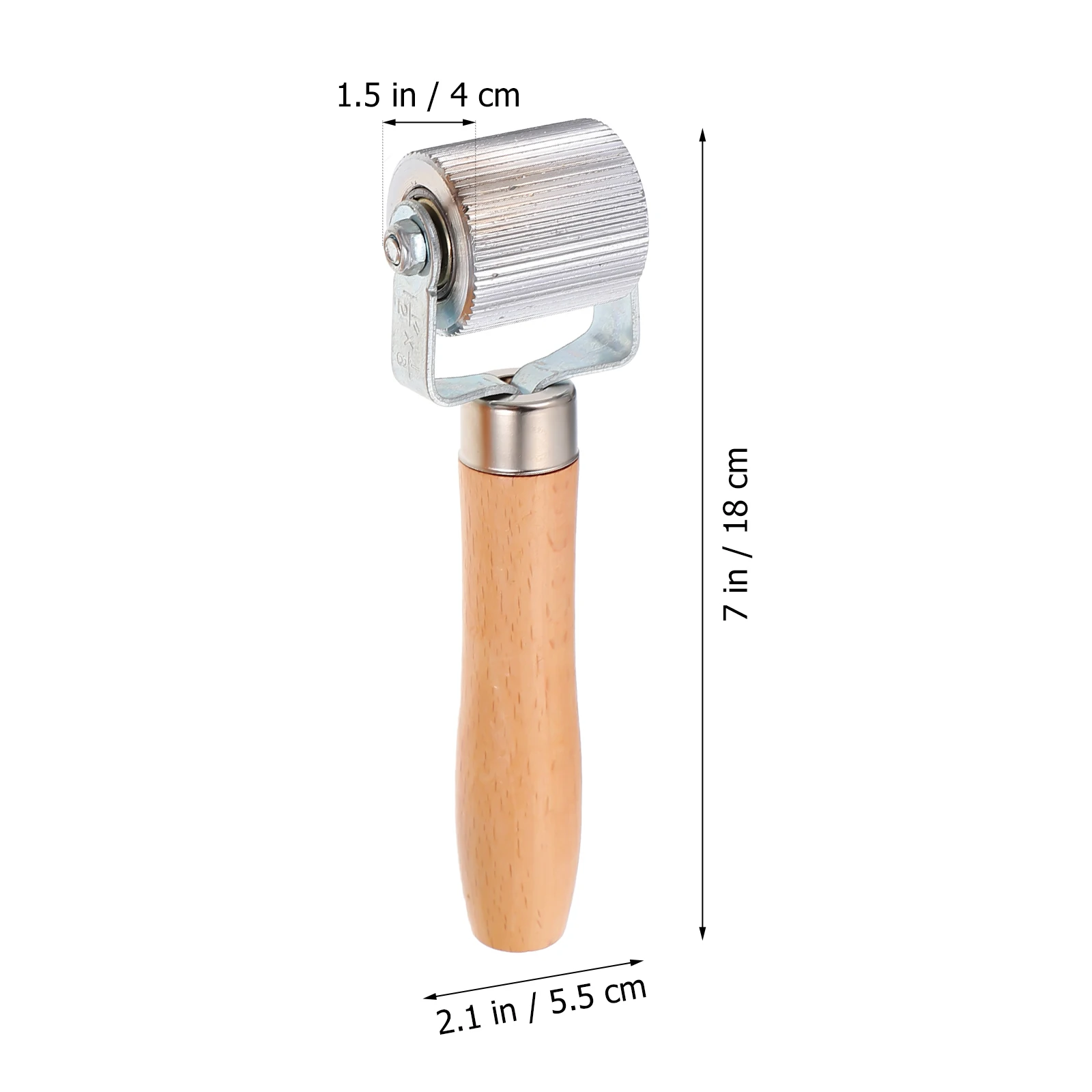 

3 Pcs Car Tire Repair Tools 6mm 20mm 40mm Wooden Handle Rollers Tire Patch Installation Compaction Roller