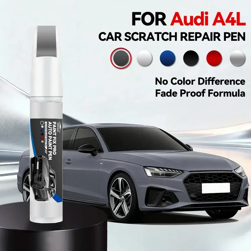 

Ручка-корректор для ремонта лакокрасочного покрытия Audi A4L (1990-2026), средство для удаления царапин, аксессуары для авто, черный, белый, серебристый, G