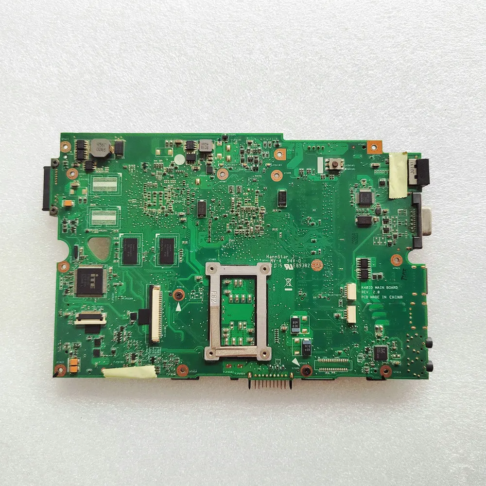 K40ID Mainboard For ASUS K50ID K40IE K50IE K40IP K50IP DDR3 Laptop Motherboard 14 Inch 15Inch 100% Fully Test