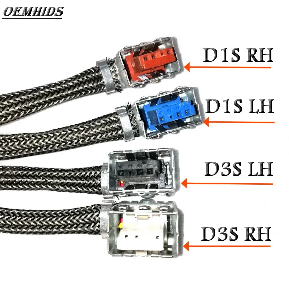 3Z921-01650 3Z921-02650 3W921-11650 3W921-12650 Xenon Lamp And Ballast Wire D1S D3S Cable Connection Line For Mobis HID Module