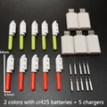 2 colors L and 5 USB