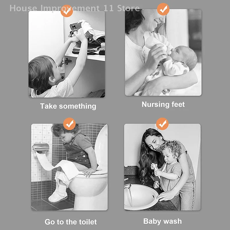 مقعد متدرج للأطفال، مقعد للأطفال الصغار للتدريب على استخدام المرحاض، الحمام، المطبخ، غرفة النوم، غرفة الألعاب وغرفة المعيشة #5