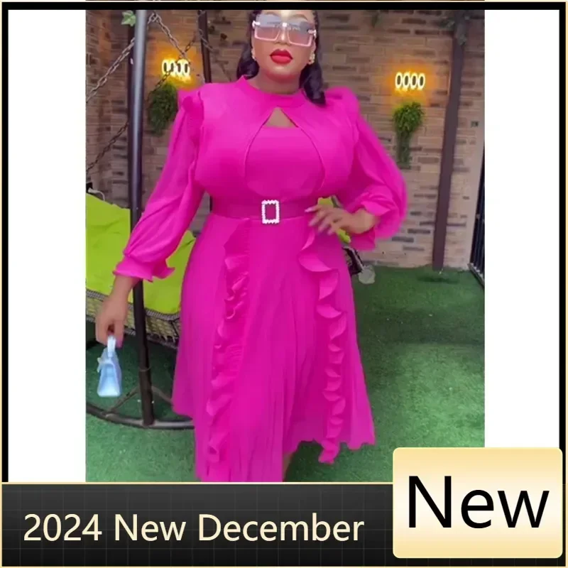 

Customized African Maxi Dresses For Women 2025 Plus Size Evening Party Long Dress Africa Clothing Elegant Kaftan Muslim Chiffon