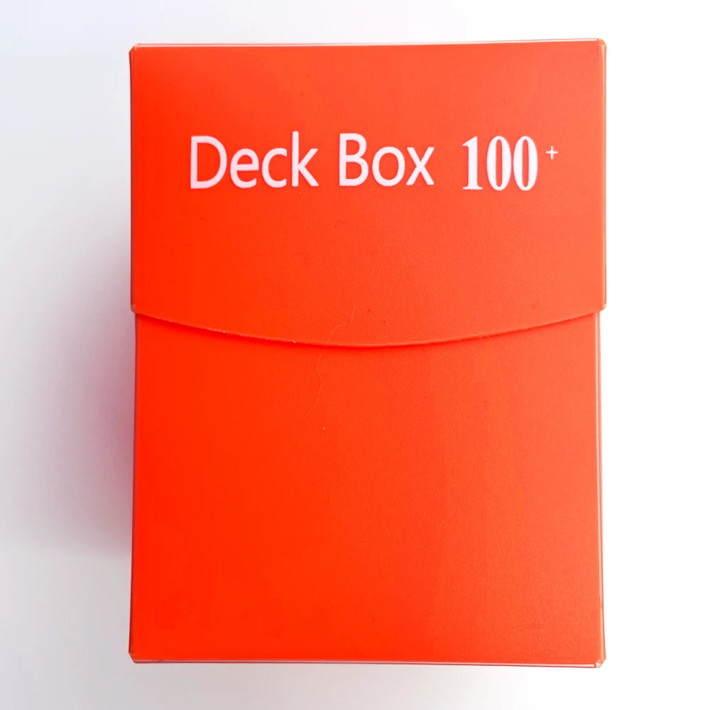 100+ Cards Deck Box Classic Color Board Games TCG Cards Deck Case for The Cards /PKM/YGO/Gathering