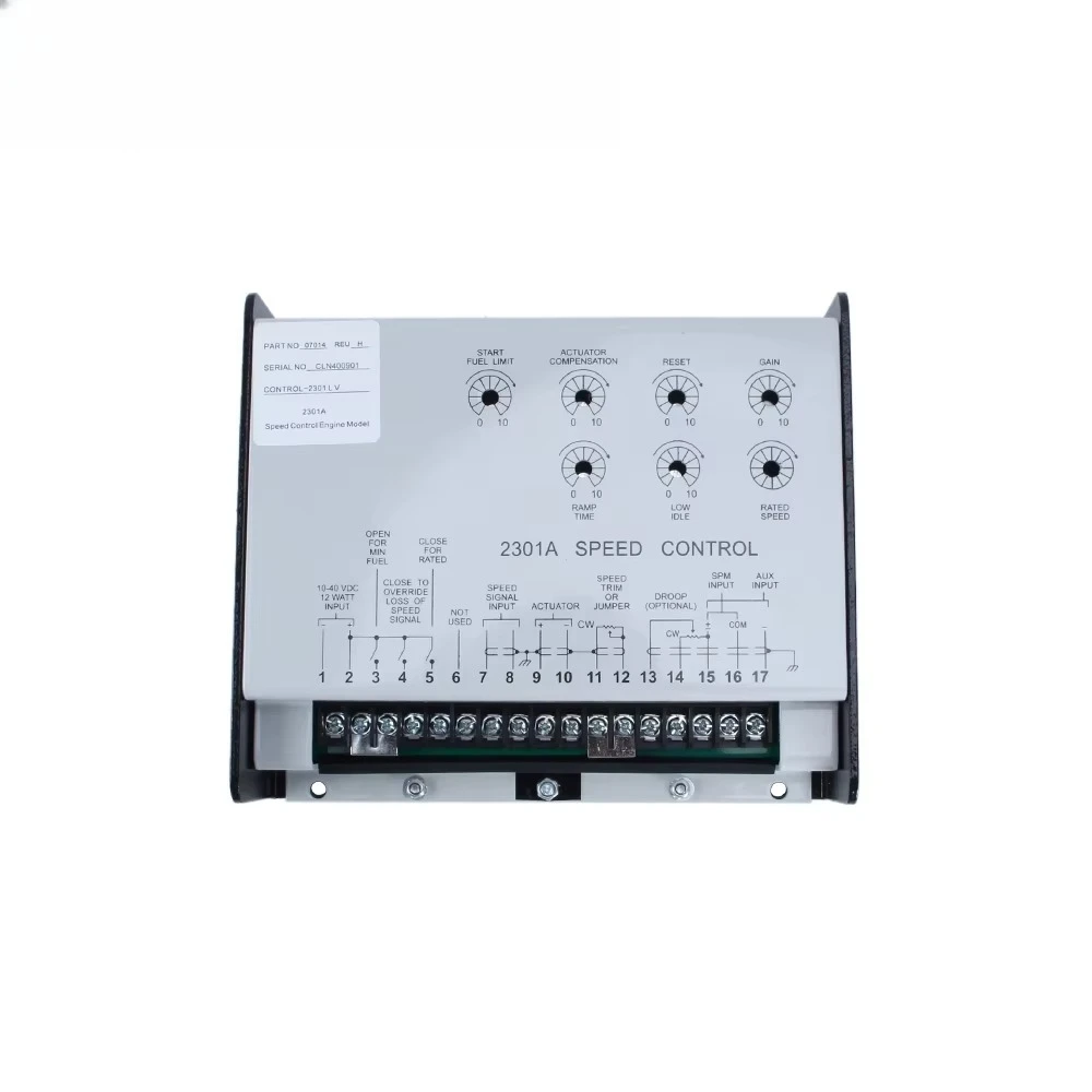 High Quality 2301A Metal Speed Controller 9907-014 Load Sharing  Generator Power Woodward Generator Parts Accessories