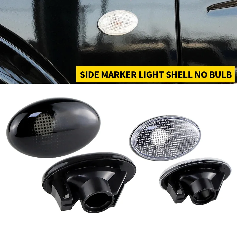 2x Für Mercedes-Benz W168 W639 W447 Citan W415 Smart 450 452 Blinker Seite Marker Lichter Abdeckung Shell gehäuse Auto Zubehör