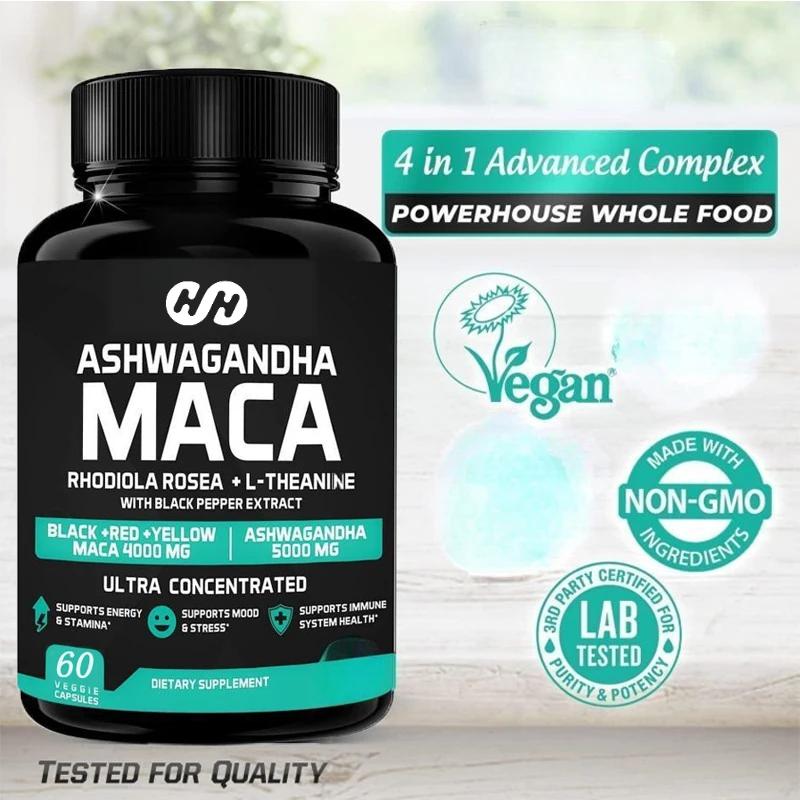 South African Drunken Eggplant Helps Relieve Stress Through Memory Support, with 60 Vegetarian Capsules