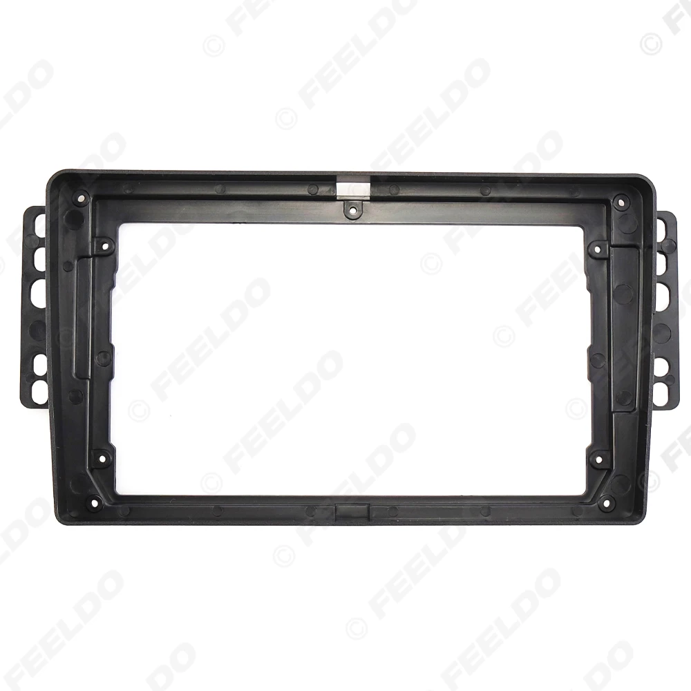 FEELDO Car Audio 9" Big Screen Head Unit Dash Fascia Panel Frame Kit Adapter For Foton Xiangling M2 2018 Dash Frame