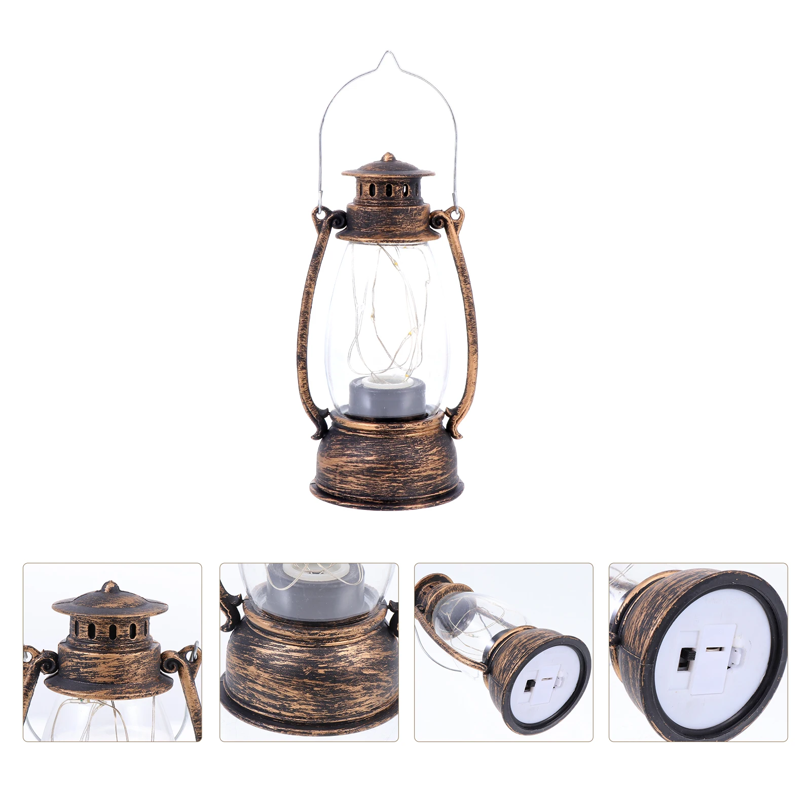 

Retro Led Handheld Portable Vintage Wind Decorative Oil Vintage Hanging Light Compact Hanging Lamp Scene Layout Lamp