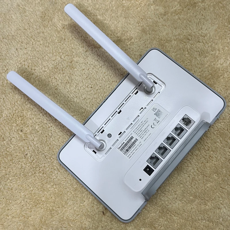 Soyealink B535-333 4G+ 400Mbps LTE CAT 7 Mobile WiFi wireless Router LTE 1 3 7 8 20 28 32 38 support rj11, PK B818 B525s-65a