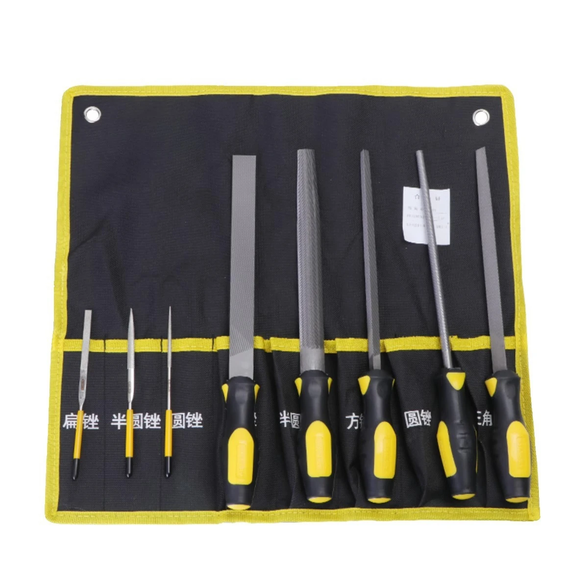 Grinding Tool Steel File Flat Square Semicircular Triangle File Thickness Alloy Fitter File Set
