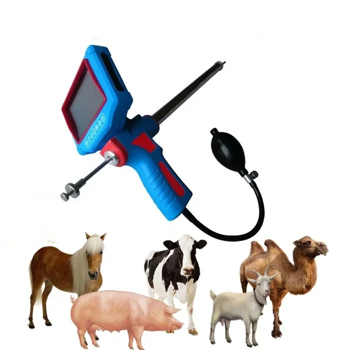 New Insemination Gun Cow Artificial Insemination Gun with Camera Artificial Insemination Device Bovin