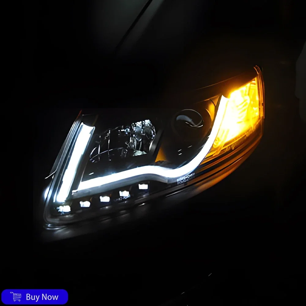 

Для Audi A6 2005-2008 стиль автомобильные передние фонари в сборе, обновление высокого качества, высокая конфигурация, светодиодный двойной объектив проектора, автомобильные аксессуары
