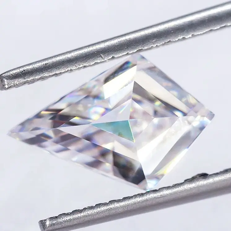 Small Size Jewelry Stones Exellent Cut Kite Cut D VVS1 With GRA Certificated Super White Moissanite Pass Diamond Tester Pen II