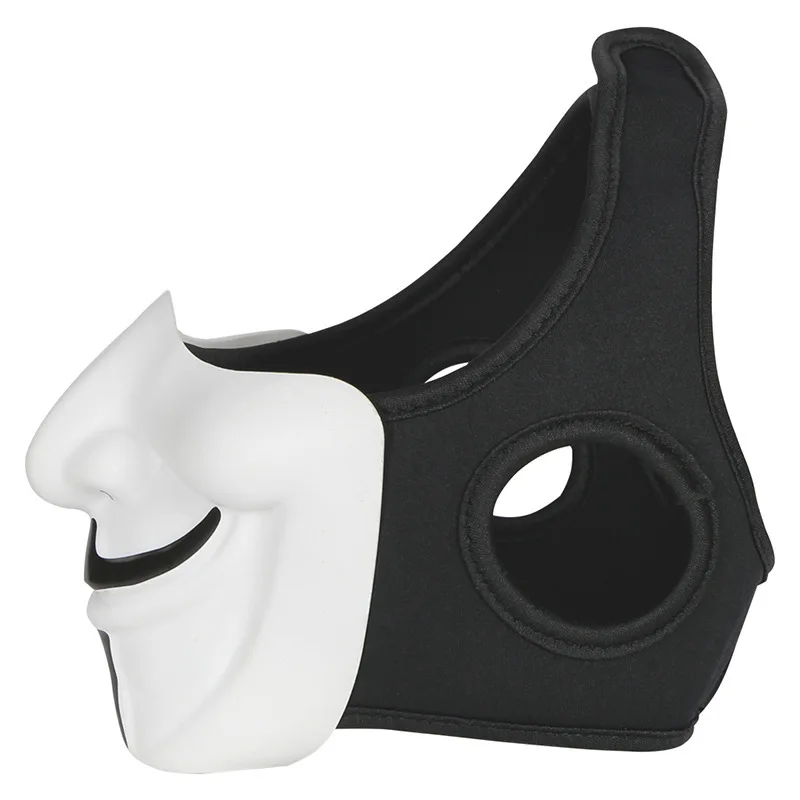 قناع الهالوين V-MASK التكتيكي، معدات الميدان CS الخارجية، دعائم الفيلم، قناع نصف وجه على شكل حرف V #4