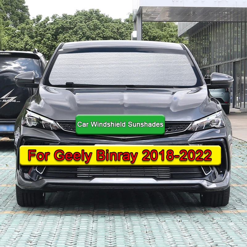 

Car Sunshade UV Protection Curtain Sun Shade Visor Windshield Cover Protect Privacy Auto Accessories For Geely Binray 2018-2022