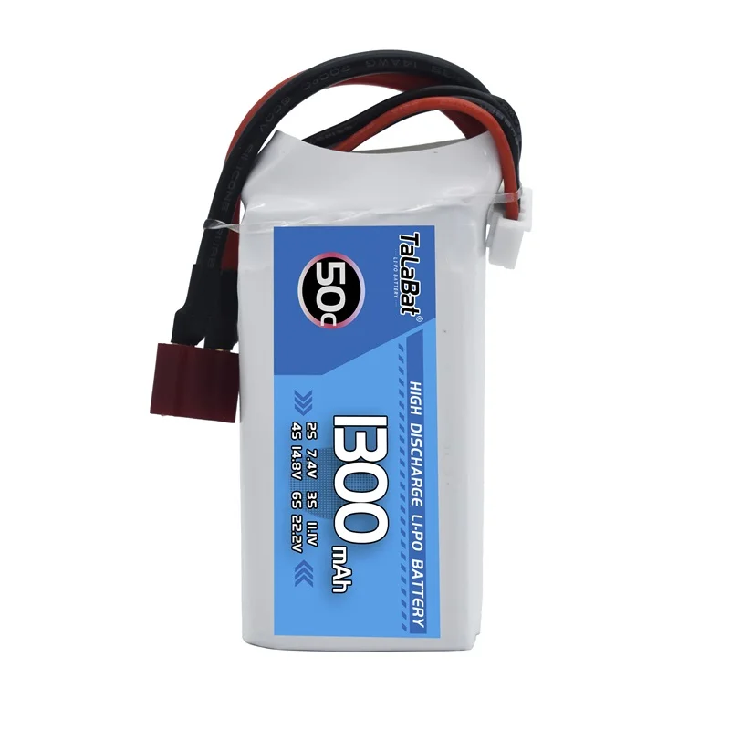 NEW 11.1V 1300mAh 50C LiPo Battery For RC Quadcopter Helicopter FPV Racing Drone Spare Parts 3s Rechargeable Battery