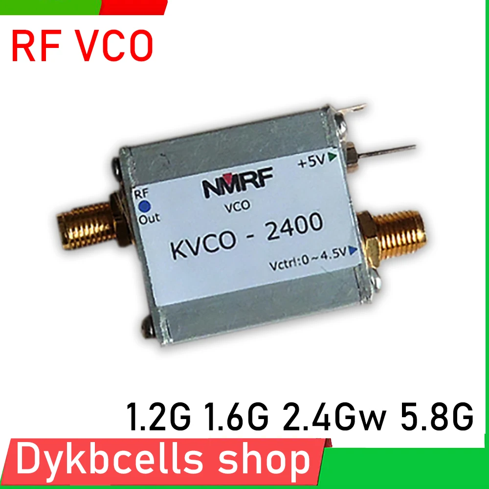 Fonte Controlada Tensão da Varredura do Oscilador da Microonda Vco do Ghz 5.8ghz rf Gerador 1.6g 1.75g 1.2g do Sinal 2.4