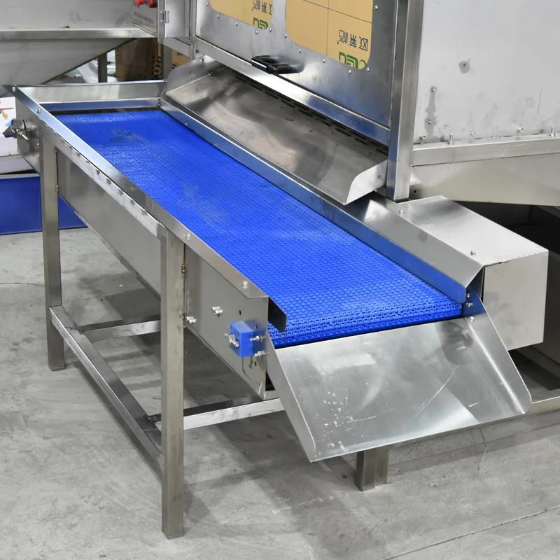 FOODLINE Commercial Egg Peeling Equipment Clean Hygienic Design For Boiled Egg Salad Processing Plant
