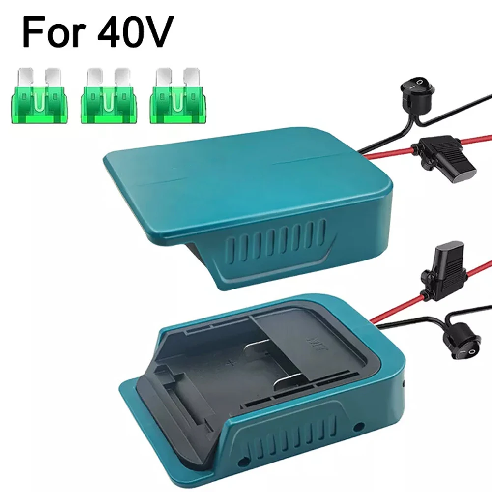 

Essential Power Connector Adapter for Various Applications Utilizing For 40V Lithium Batteries with Safety Measures