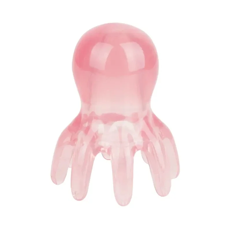 Oktopus-Massagekamm Kopf-Meridian-Schaber Kopfhaut-Massagebürste Akupunktur SPA Gua Sha Massagekamm zur Ermüdungslinderung – Detail 3