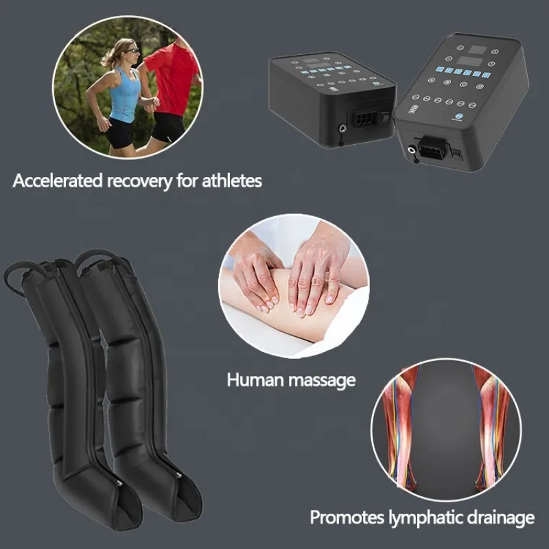 Air Compression Machine With Boot Arm Waist Together Massager Pipes Accessory