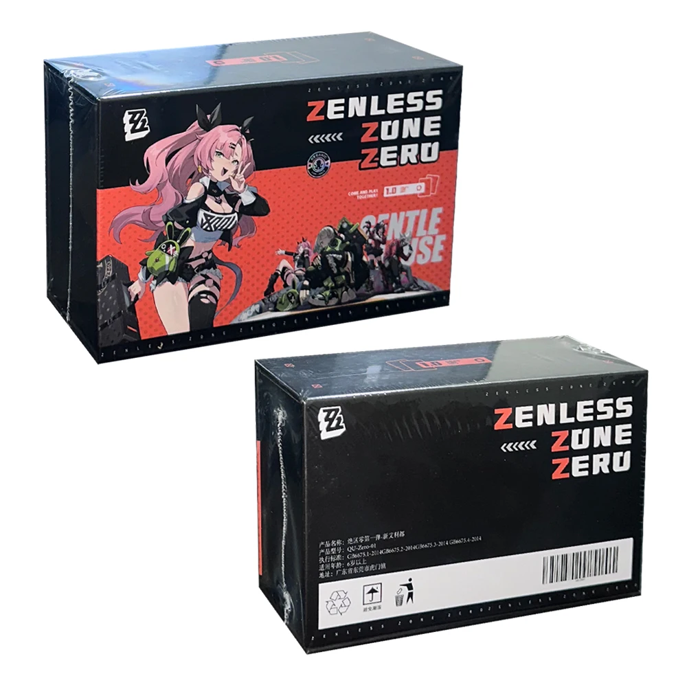 

New Zenless Zone Zero Card Deluxe Edition Silver Flash Card Ellen Joe Alexandrina Sebastiane Anime Collectible Cards Toys