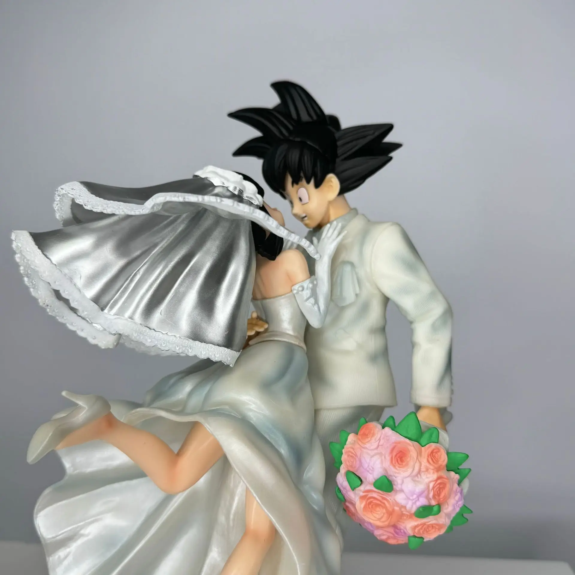 

Dragon Ball Z Son Goku Figure Chichi Wedding Version 31cm Pvc Figurine Model Toys Statue Collection Ornament Couple Wedding Gift