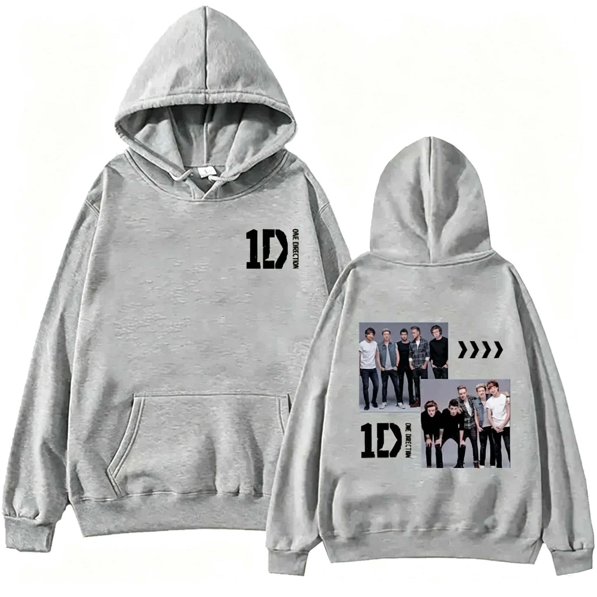 One Directions Band Hoodies Grunge Langarm-Punk-Sweatshirt Vintage Herbst-Winter-Kleidung Hip Hop Sudaderas Musik-Pullover – Detail 14