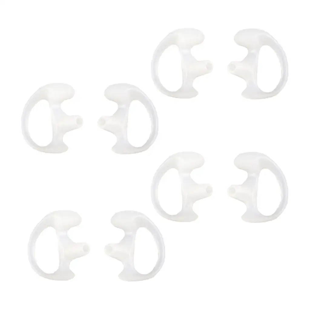4 Pairs of Replacement earplugs Made of Soft Silicone Eararm for