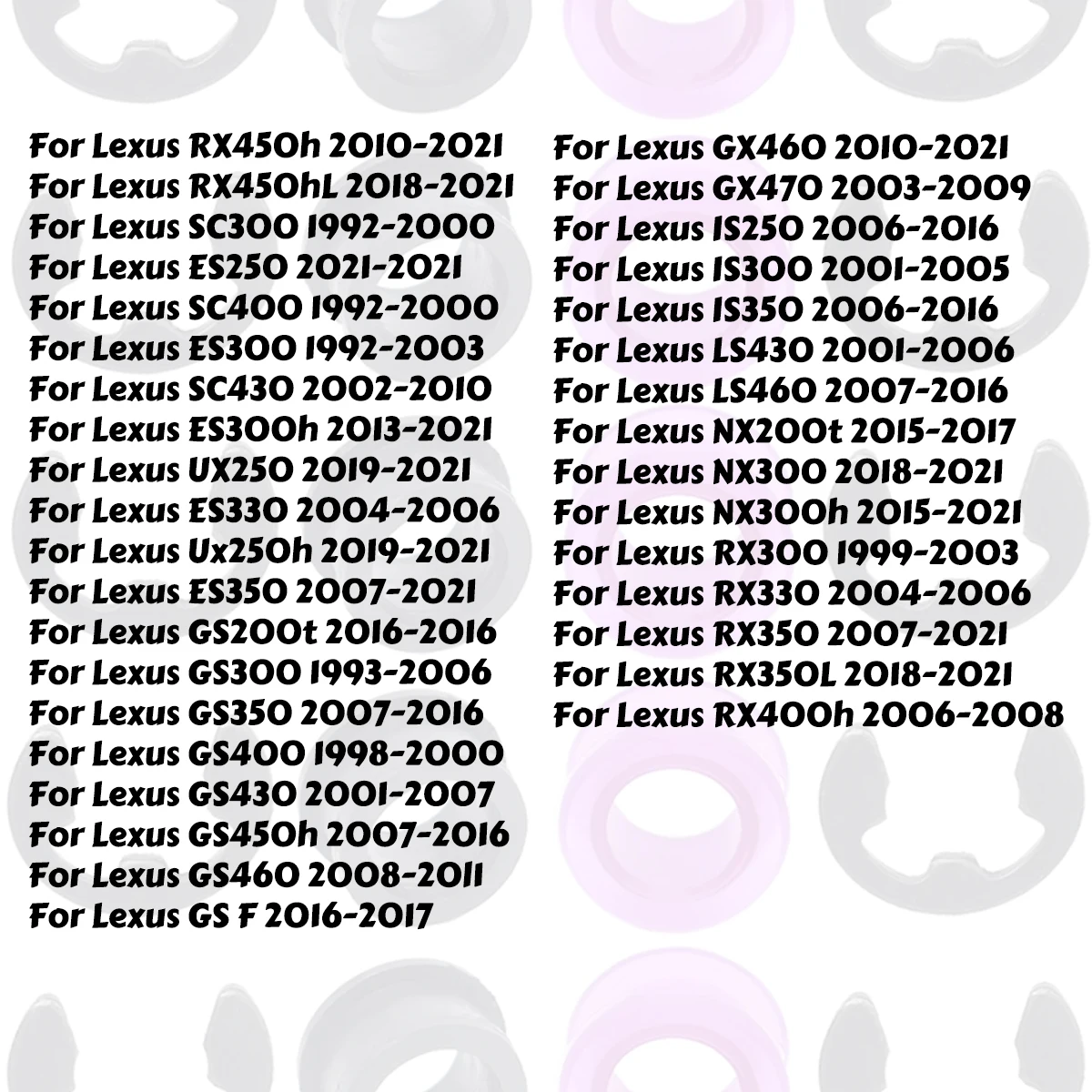 For Lexus RX450h SC300 UX250 Auto Gearbox Shift Cable Linkage Control Bushing Gear Shifter Lever Selector End Rod Connect Bush
