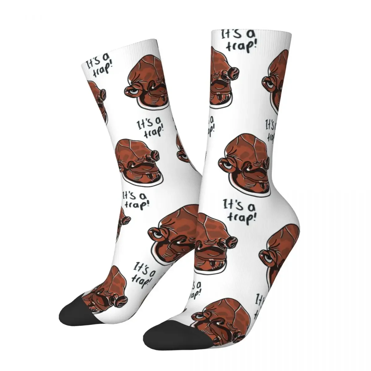 Admiraal Ackbar Sokken Harajuku Super Zachte Kousen Hele Seizoen Lang Sokken Accessoires Voor Unisex Geschenken