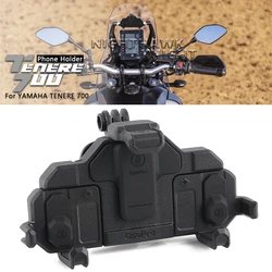 12MM 22MM Holder For YAMAHA TENERE700 T700 tenere 700 XT1200Z Motorcycle Accessories GPS Navigation Bracket Rotate Phone Holder