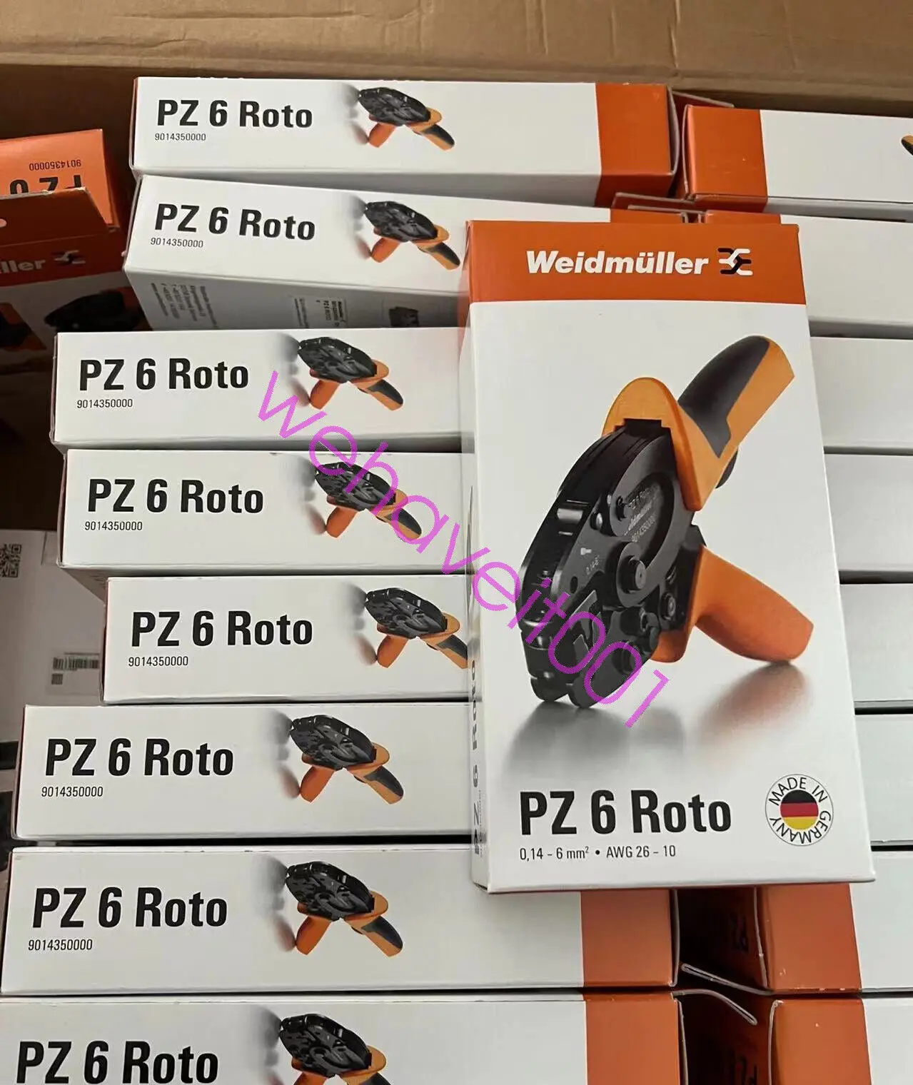 Brand New WEIDMULLER PZ 6 ROTO 9014350000 Crimping Hand Tool  Expedited Shipping