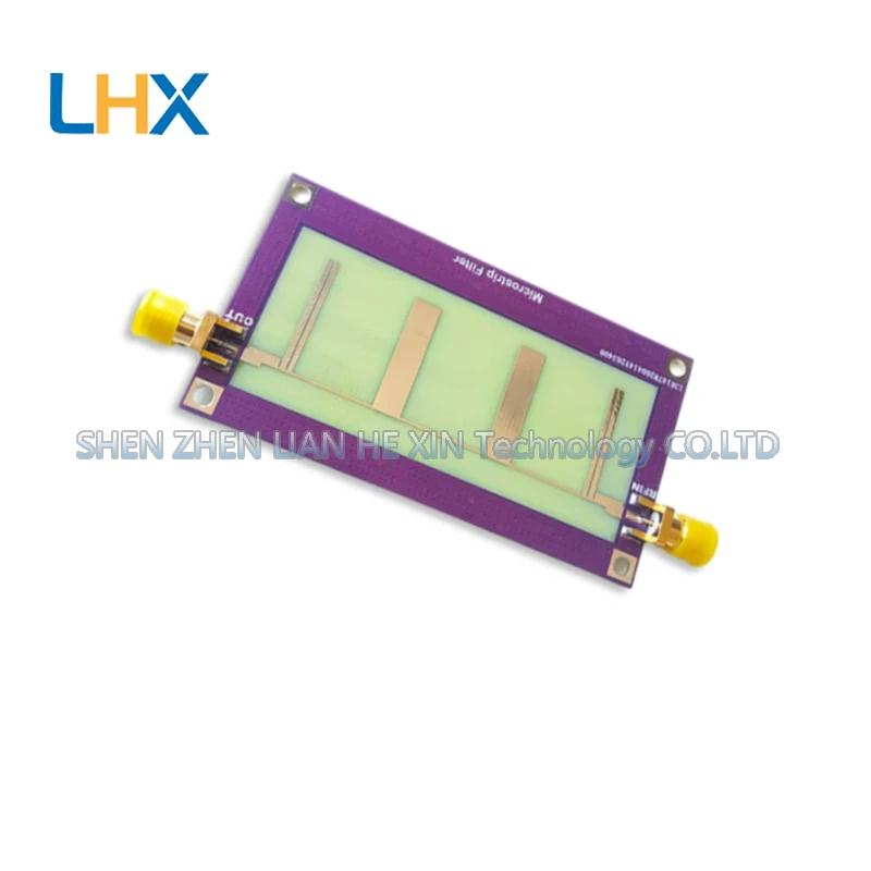 1GHz low-pass microstrip passive filter RF microwave device DIY test kit communication filter