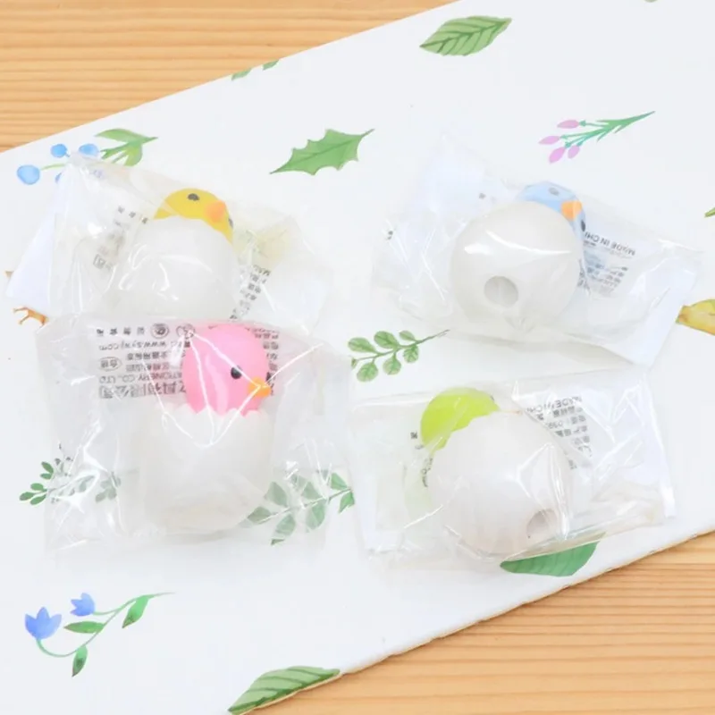 Goma de borrar 3D extraíble para niños, borrador de lápiz de animales de dibujos animados, premios Kawaii, suministros escolares para estudiantes, regalos de juguete