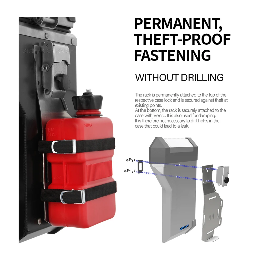 Suitcase Side Bracket For BMW gs 1250 1200 R 1250 GS R 1200 GS ADV F850GS F750GS Aluminum Suitcase Box Stand Luggage Holder