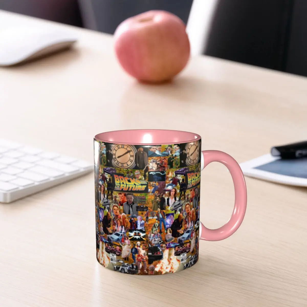 Back To The Future Mug Funny Ceramic Coffee Cups Tea Mugs Milk Cup Drinkware Gifts for Woman Man