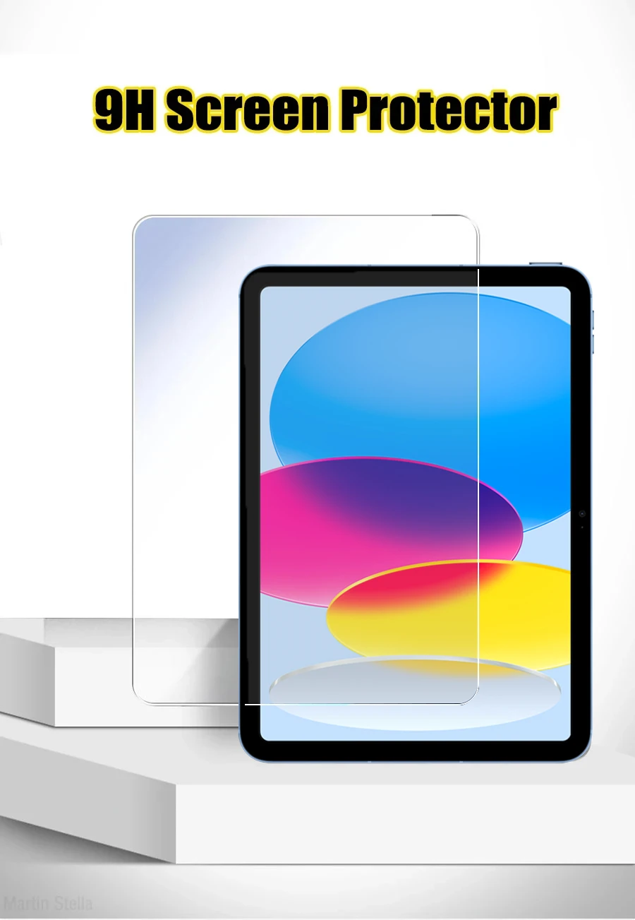Für Ipad 10.9 10. Generation Displayschutzfolie aus gehärtetem Glas auf iPad 10. Generation 2022 9H Film – Detail 2